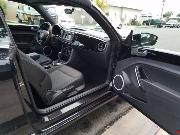 2018 VW VOLKSWAGEN BEETLE CONVERTIBLE BLACK ON BLACK for sale in Costa Mesa, CA – photo 11