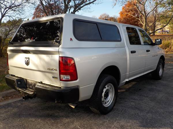 2012 Ram 1500 4x4 ST Crew Cab with Shell, 172k, Warranty - cars &... for sale in Merriam, MO – photo 7