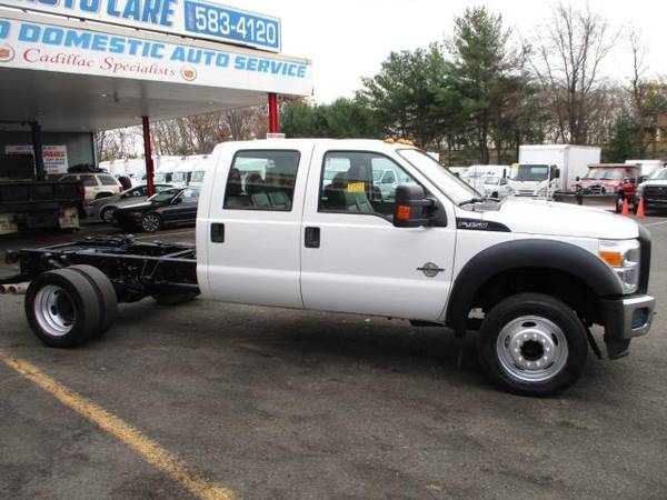 2011 Ford Super Duty F-450 DRW CREW CAB * DIESEL 67K * CAB CHASSIS -... for sale in south amboy, OH – photo 2