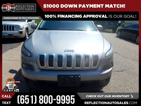 2014 Jeep Cherokee Latitude FOR ONLY 286/mo! - - by for sale in Oakdale, MN – photo 4