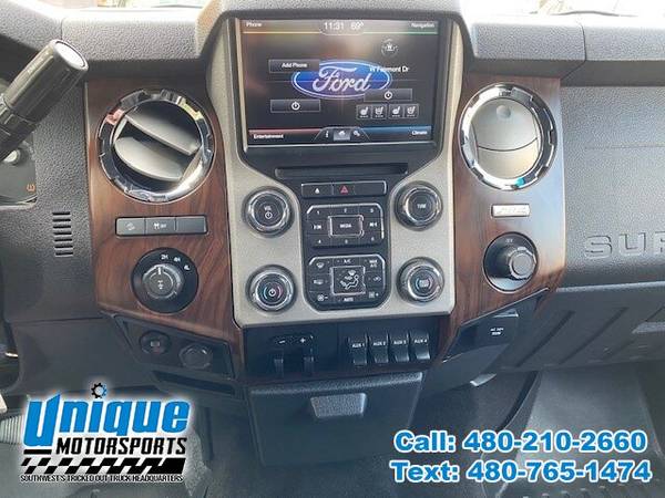 2016 FORD F-350 CREW CAB LARIAT ~ LIFTED ~ 6.7L TURBO DIESEL ~ READY... for sale in Tempe, CA – photo 10
