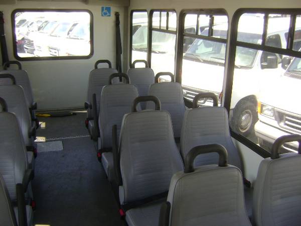 2013 Ford E450 Shuttle Bus Handicap Wheelchair Lift Van Cargo RV for sale in Corona, CA – photo 7