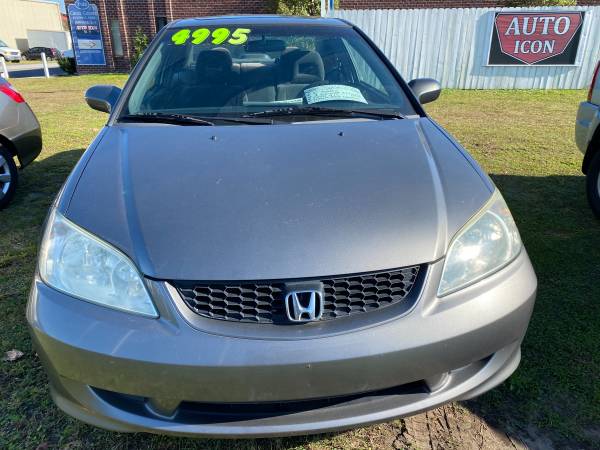 2005 HONDA CIVIC COUPE EX $4995 - cars & trucks - by dealer -... for sale in North Charleston, SC – photo 2