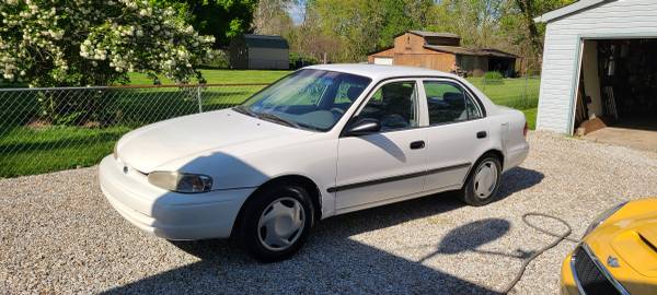 99 Chevy prizm low miles for sale in Camby, IN – photo 2