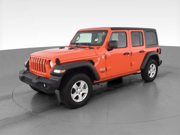 2020 Jeep Wrangler Unlimited Sport S Sport Utility 4D suv Orange - -... for sale in reading, PA – photo 3