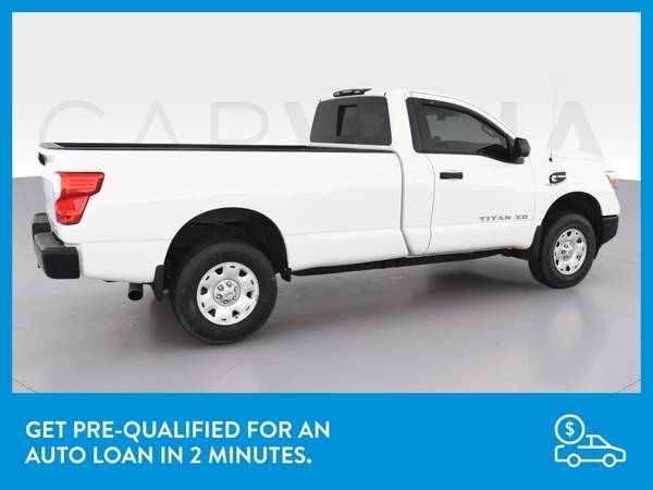 2017 Nissan TITAN XD Single Cab S Pickup 2D 8 ft pickup White for sale in Indianapolis, IN – photo 9