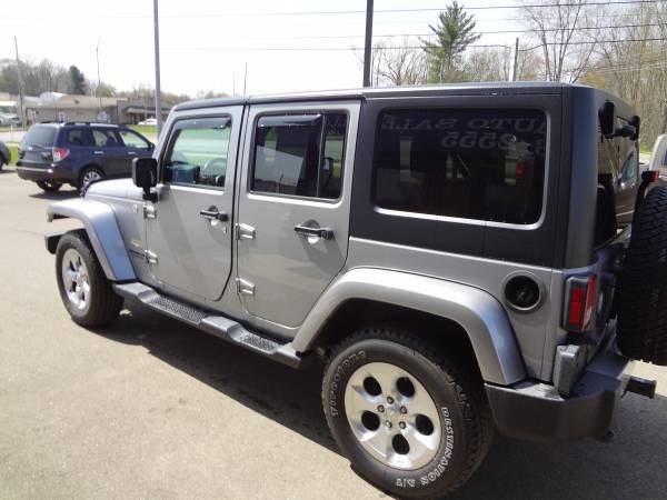 2014 JEEP WRANGLER UNLIMITED SAHARA - - by dealer for sale in Waterford, PA – photo 5