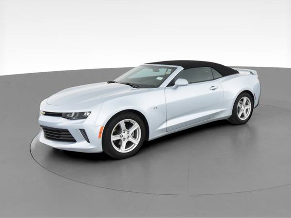 2017 Chevy Chevrolet Camaro LT Convertible 2D Convertible Silver - -... for sale in Evansville, IN – photo 3