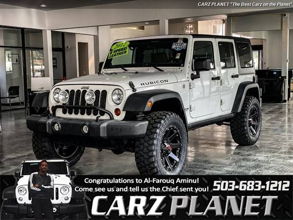 2012 Jeep Wrangler 4x4 4WD Unlimited Rubicon BRAND NEW LIFT WHEELS TIR for sale in Gladstone, OR – photo 6