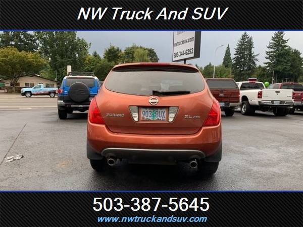 2004 NISSAN MURANO SL AWD SUV 3.5L V6 AUTOMATIC 4X4 for sale in Portland, OR – photo 4