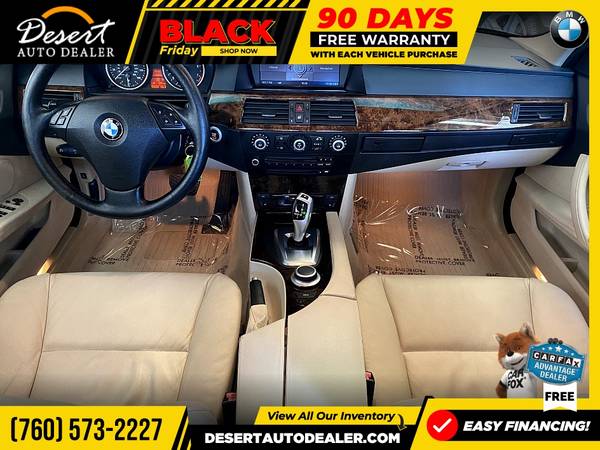 2008 BMW 528xi AWD 1 OWNER 88,000 MILES Sedan is clean inside and... for sale in Palm Desert , CA – photo 13