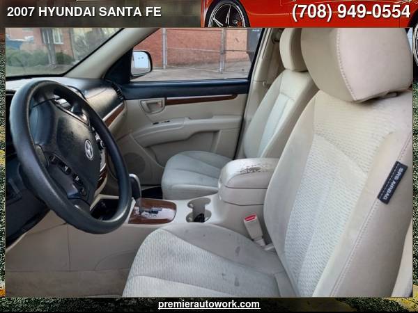 2007 HYUNDAI SANTA FE GLS - - by dealer - vehicle for sale in Alsip, IL – photo 21
