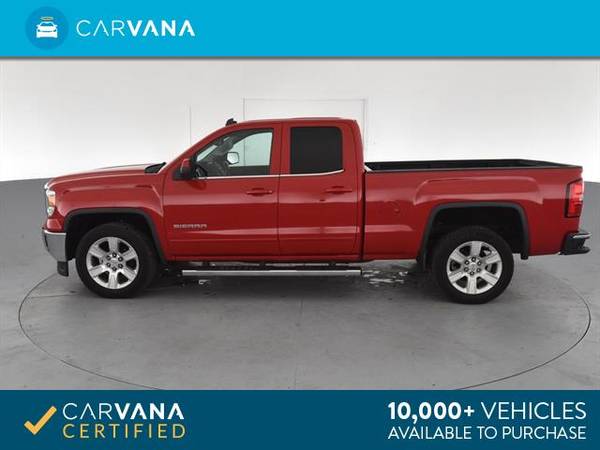 2014 GMC Sierra 1500 Double Cab SLE Pickup 4D 6 1/2 ft pickup Red - for sale in Charleston, SC – photo 7