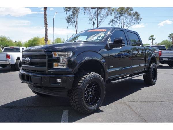2017 Ford f-150 f150 f 150 LARIAT 4WD SUPERCREW 5 5 4x - Lifted for sale in Glendale, AZ – photo 9