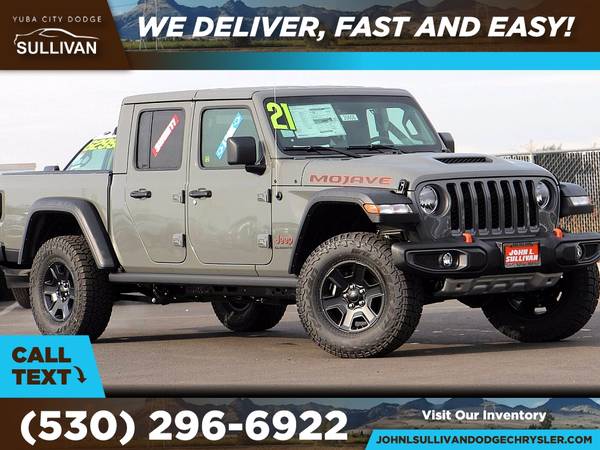 2021 Jeep Gladiator Mojave FOR ONLY 775/mo! - - by for sale in Yuba City, CA – photo 3