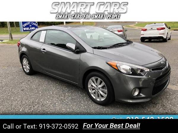 2016 Kia Forte Koup EX coupe Gray for sale in Pittsboro, NC