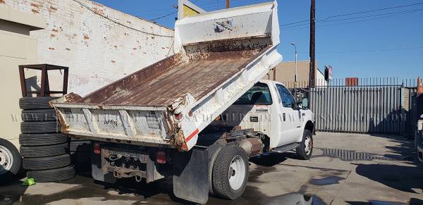 1999 FORD F450 DUMP TRUCK - - by dealer - vehicle for sale in Los Angeles, CA – photo 18