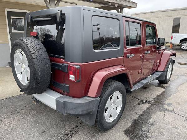 2010 JEEP WRANGLER UNLIMI SAHARA - - by dealer for sale in Shawnee, MO – photo 3