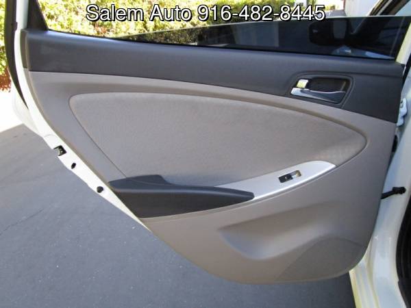 2014 Hyundai ACCENT RECENTLY SMOGGED - BLUETOOTH - GAS SAVER - GREAT for sale in Sacramento, NV – photo 15