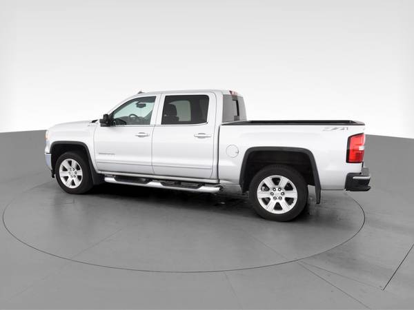 2015 GMC Sierra 1500 Crew Cab SLT Pickup 4D 5 3/4 ft pickup Silver -... for sale in Indianapolis, IN – photo 6