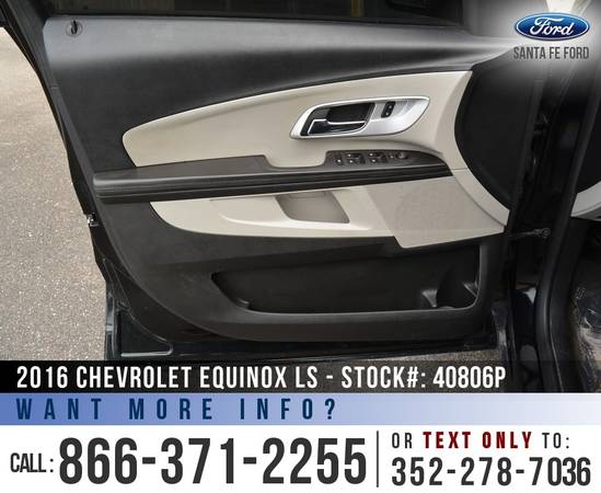 *** 2016 Chevrolet Equinox LS *** Bluetooth - Cruise Control -... for sale in Alachua, FL – photo 12