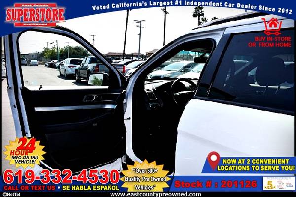 2017 FORD EXPLORER XLT -EZ FINANCING-LOW DOWN! - cars & trucks - by... for sale in El Cajon, CA – photo 16