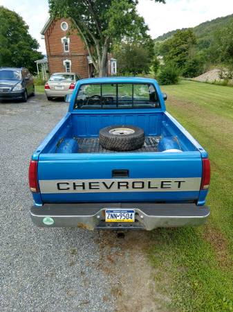 91 Chevy Z71 5-spd 4x4 5.7L for sale in Bedford, PA – photo 9
