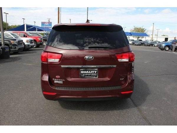 2015 Kia Sedona mini-van EX - Maroon for sale in Albuquerque, NM – photo 6