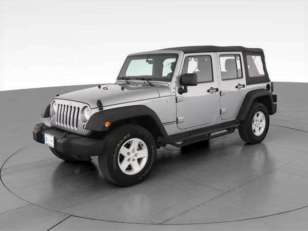 2014 Jeep Wrangler Unlimited Sport S SUV 4D suv Silver - FINANCE -... for sale in Dade City, FL – photo 3