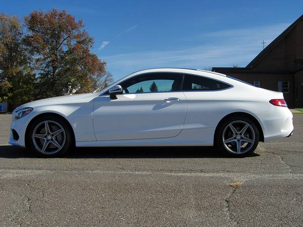 ► 2017 MERCEDES BENZ C300 COUPE - AWD, NAVI, PANO ROOF, AMG WHEELS -... for sale in East Windsor, NY – photo 6