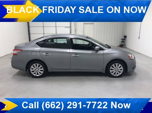 2013 Nissan Sentra SV Fuel Efficient 4D Sedan for sale- Finance Low... for sale in Ripley, MS – photo 4