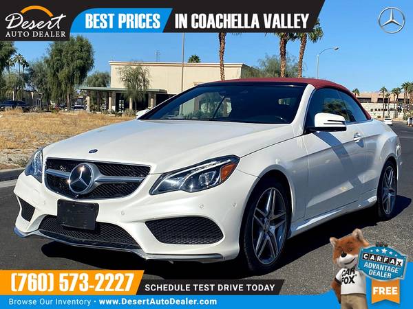 2017 Mercedes-Benz E 400 16,000 miles LIKE NEW 1 OWNER Convertible w... for sale in Palm Desert , CA – photo 8