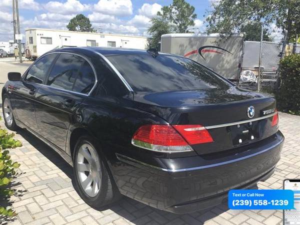 2006 BMW 7-Series 750li - Lowest Miles / Cleanest Cars In FL for sale in Fort Myers, FL – photo 3