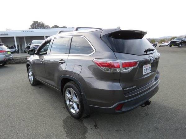 2015 Toyota Highlander SUV Limited (Predawn Gray Mica) - cars &... for sale in Lakeport, CA – photo 9