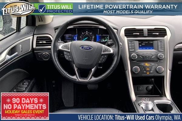 2017 Ford Fusion Electric Hybrid SE Sedan - cars & trucks - by... for sale in Olympia, WA – photo 4