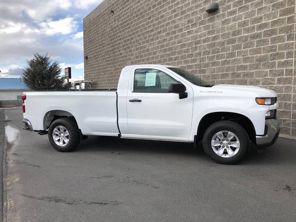 2019 Chevy Chevrolet Silverado 1500 Work Truck pickup Summit White -... for sale in Jerome, NV – photo 3