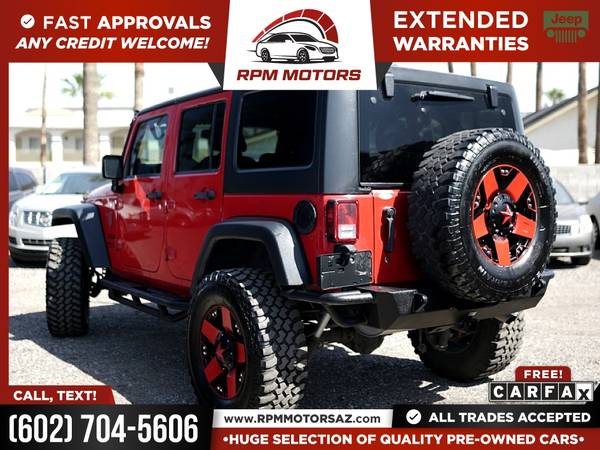 2013 Jeep Wrangler Unlimited Sport FOR ONLY 521/mo! for sale in Phoenix, AZ – photo 9
