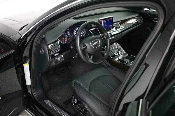 2016 *Audi* *A8 L* *4dr Sedan 3.0T* Black for sale in North Brunswick, NJ – photo 12