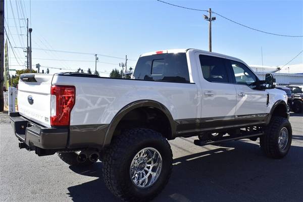 2017 FORD F350 SUPER DUTY KING RANCH LIFTED DIESEL 4X4 LIFTED ON 40... for sale in Gresham, OR – photo 5