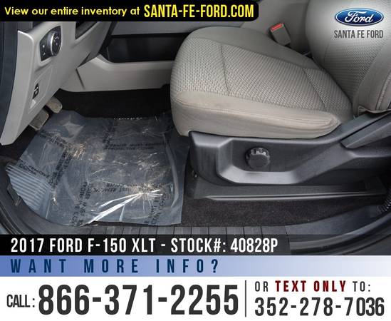 2017 Ford F150 XLT 4WD SYNC - Tonneau Cover - Cruise Control for sale in Alachua, FL – photo 14