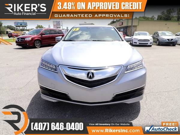 $236/mo - 2015 Acura TLX 3.5L V6 w/Technology Package - 100... for sale in Kissimmee, FL – photo 5
