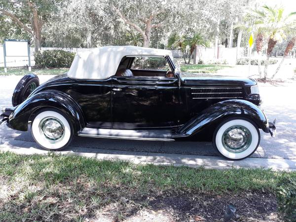 1936 Ford Deluxe Club Cabriolet for sale in Haverstraw, NY – photo 2