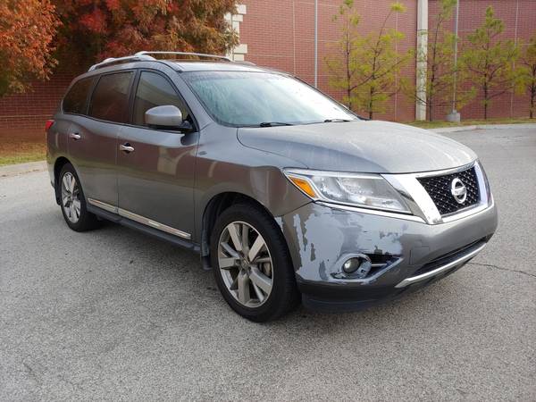 2015 NISSAN PATHFIDER PLATINUM LOW MILES! 3RD ROW! LOADED! 1 OWNER!... for sale in Norman, KS – photo 2