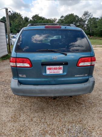 2002 TOYOTA SIENNA CE (CHADS USED CARS) - cars & trucks - by dealer... for sale in Hartford, AL – photo 2