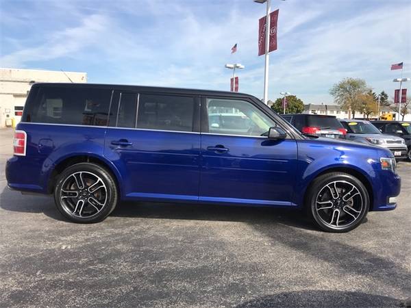 2014 Ford Flex SEL suv Blue for sale in Palatine, IL – photo 7
