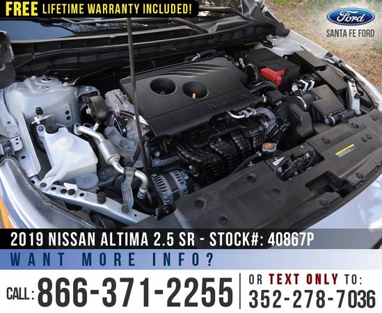 2019 Nissan Altima 2 5 SR SIRIUS, Cruise, Touchscreen - cars for sale in Alachua, FL – photo 18