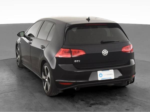 2017 VW Volkswagen Golf GTI S Hatchback Sedan 4D sedan Black -... for sale in Hugo, MN – photo 8