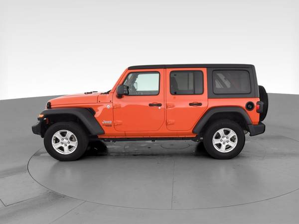 2020 Jeep Wrangler Unlimited Sport S Sport Utility 4D suv Orange - -... for sale in Indianapolis, IN – photo 5