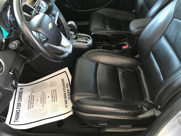 2014 Chevy Cruz LTZ RS ~~~FALL SALE~~~ - cars & trucks - by dealer -... for sale in Johnston, RI – photo 8