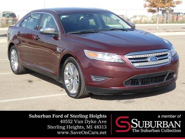 2011 Ford Taurus sedan Limited (Bordeaux Reserve Red Metallic)... for sale in Sterling Heights, MI